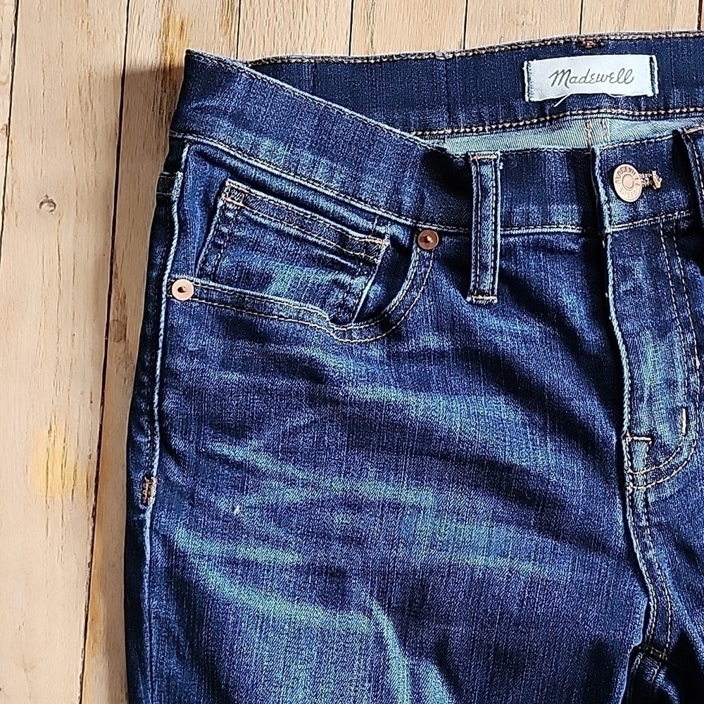 Madewell 8" Skinny Jean Sz 28 Greendale Wash - Picture 5 of 8